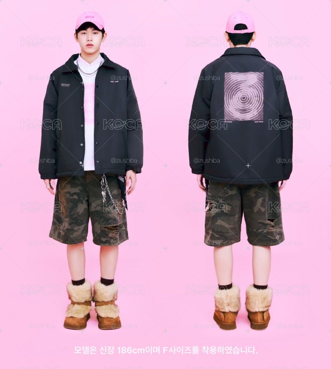 smtown外套冬柚寧（含圖二外套）