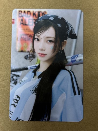 aespa Karina 柚子 2025年曆 周邊卡 後續 照片組柚