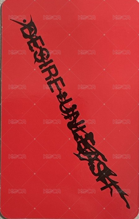 迷六 專輯卡 mine ver. 背面