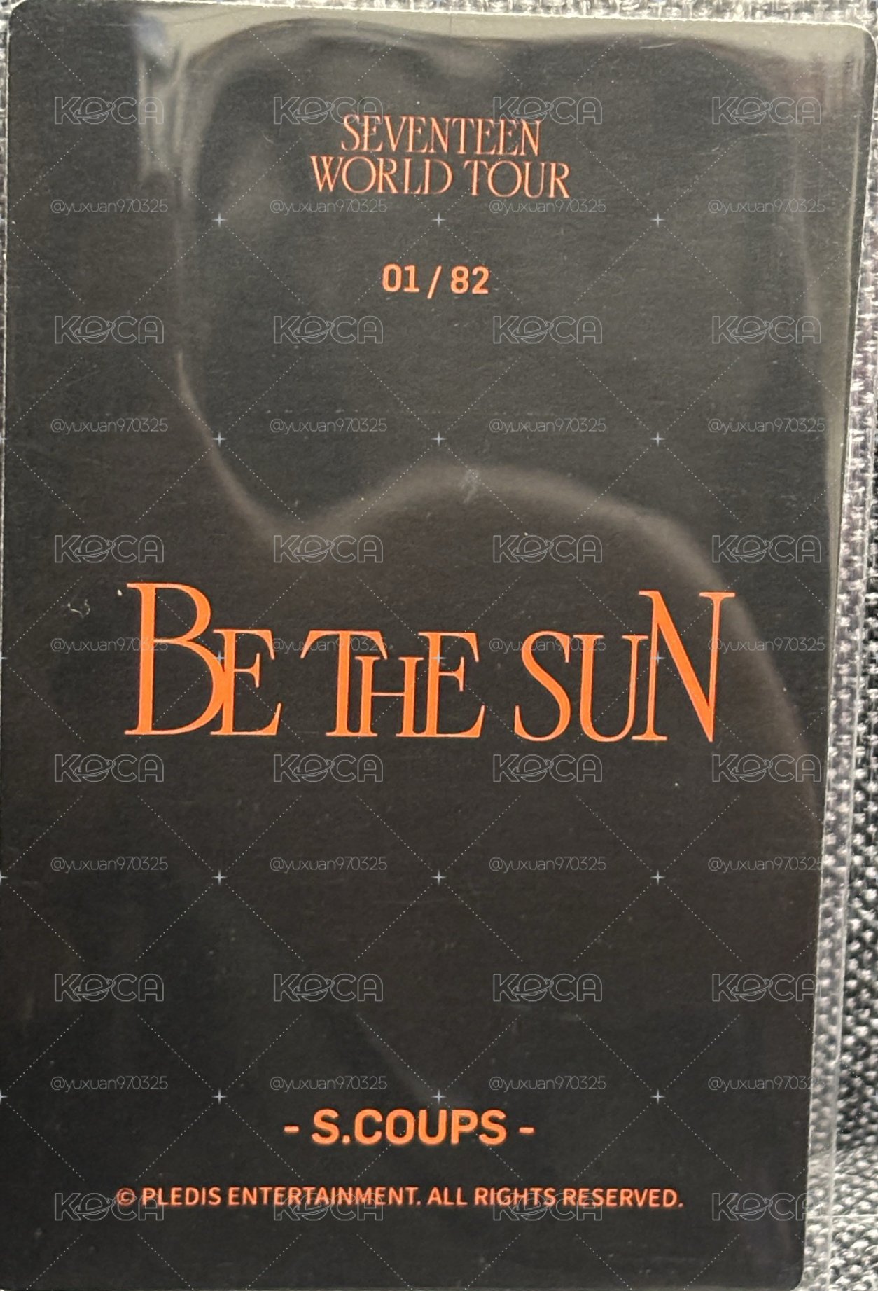 BE THE SUN隨機卡