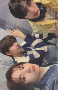 Knock On 巡迴 周邊卡 毛毯卡 134三人卡