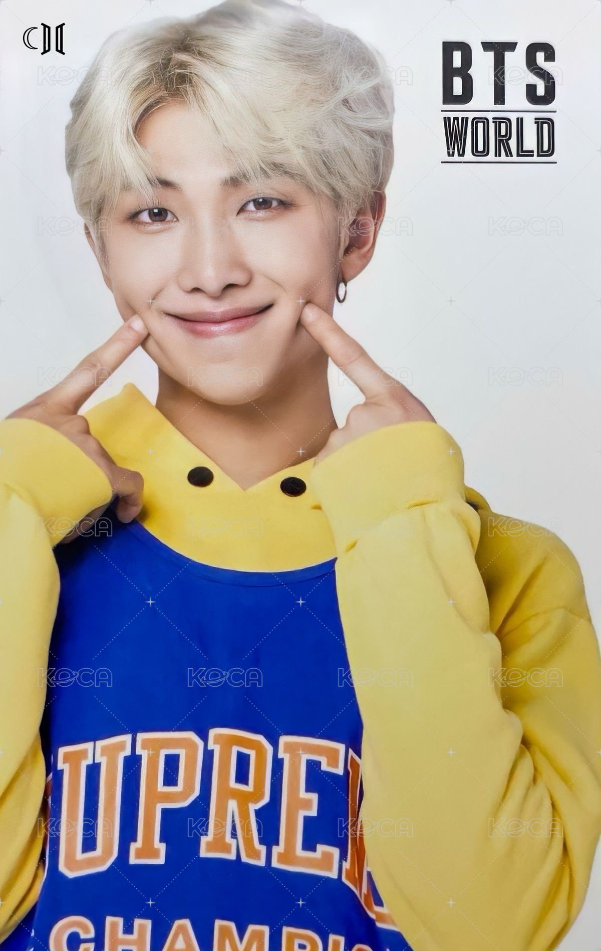 BTS World 專輯卡 雙面卡 隨機 背面