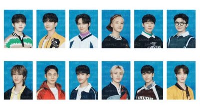 SEVENTEEN 2025 克拉島 CARATLAND Mini Photo Frame 證件照 勝哲知勳勝寛