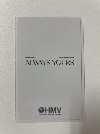 Always Yous 日專 HMV 特典卡-玟奎