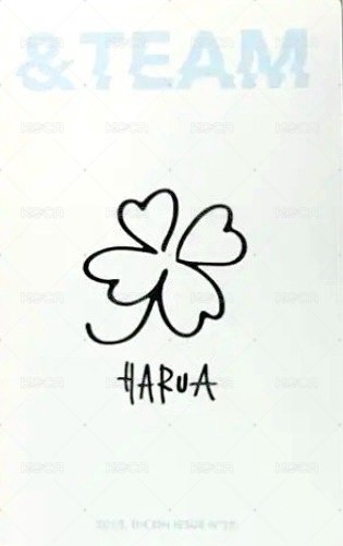 D社/D社日本快閃 A-TYPE 雜誌卡  背面