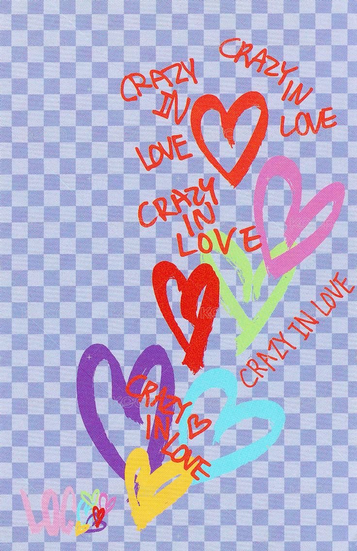 CRAZY IN LOVE 專輯卡  背面