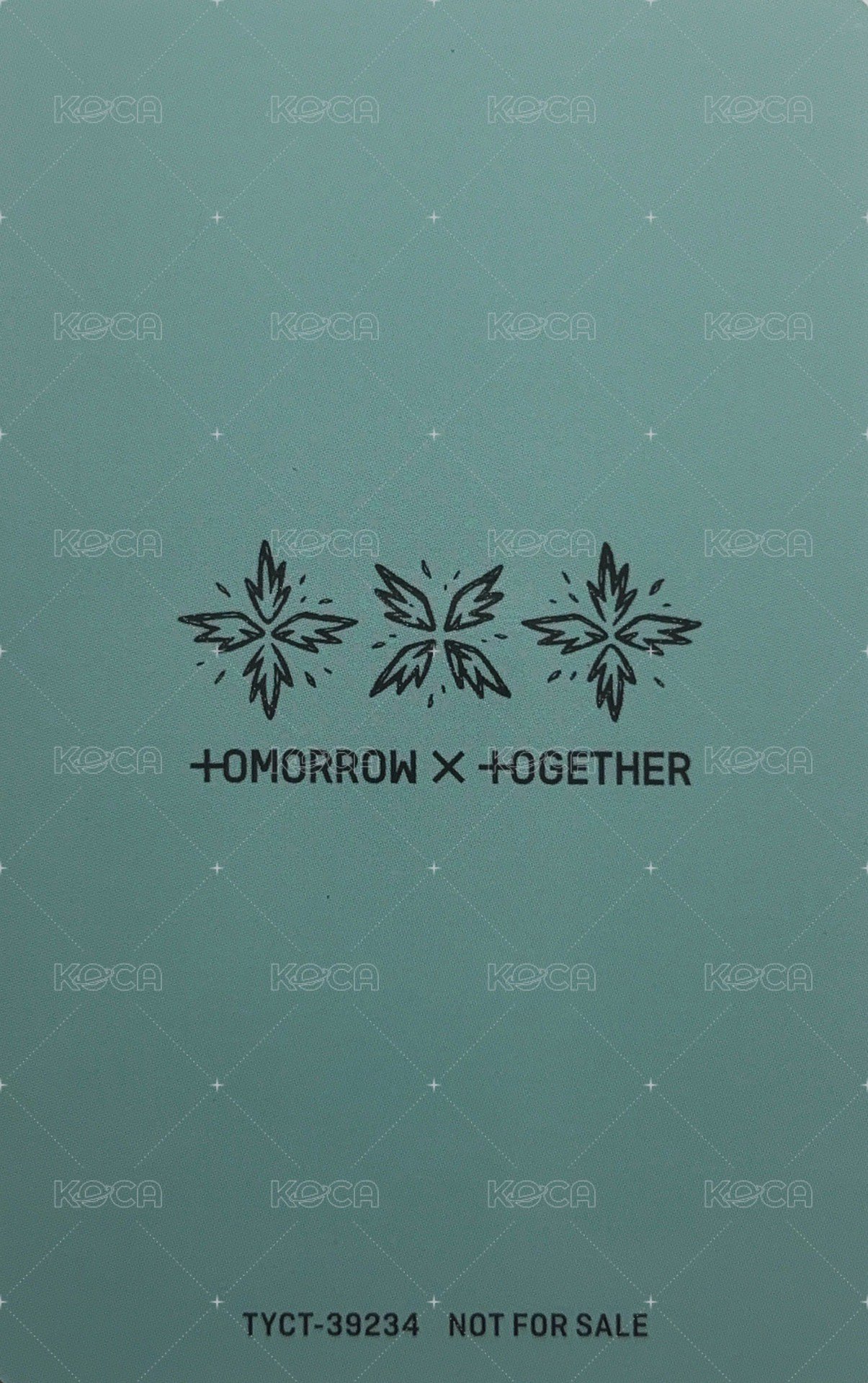 CHIKAI 誓い 專輯卡 通常 背面