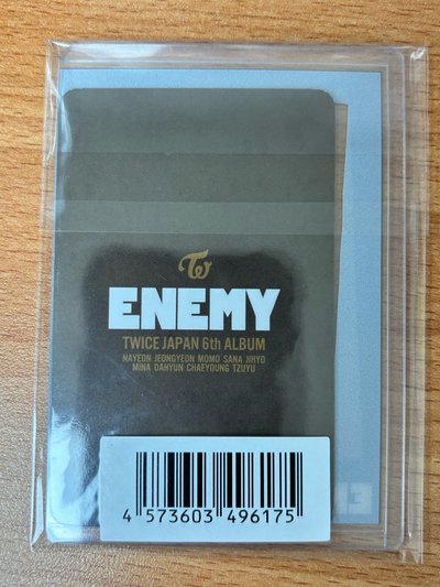 TWICE 現貨 日專 ENEMY 個人盤JYP JAPAN 特典 志效