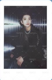 THE NAME 雜誌卡 拍立得 黑ver. 正面