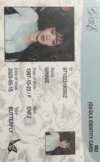 I feel 專輯卡 BUTTERFLYver. ID card-妮