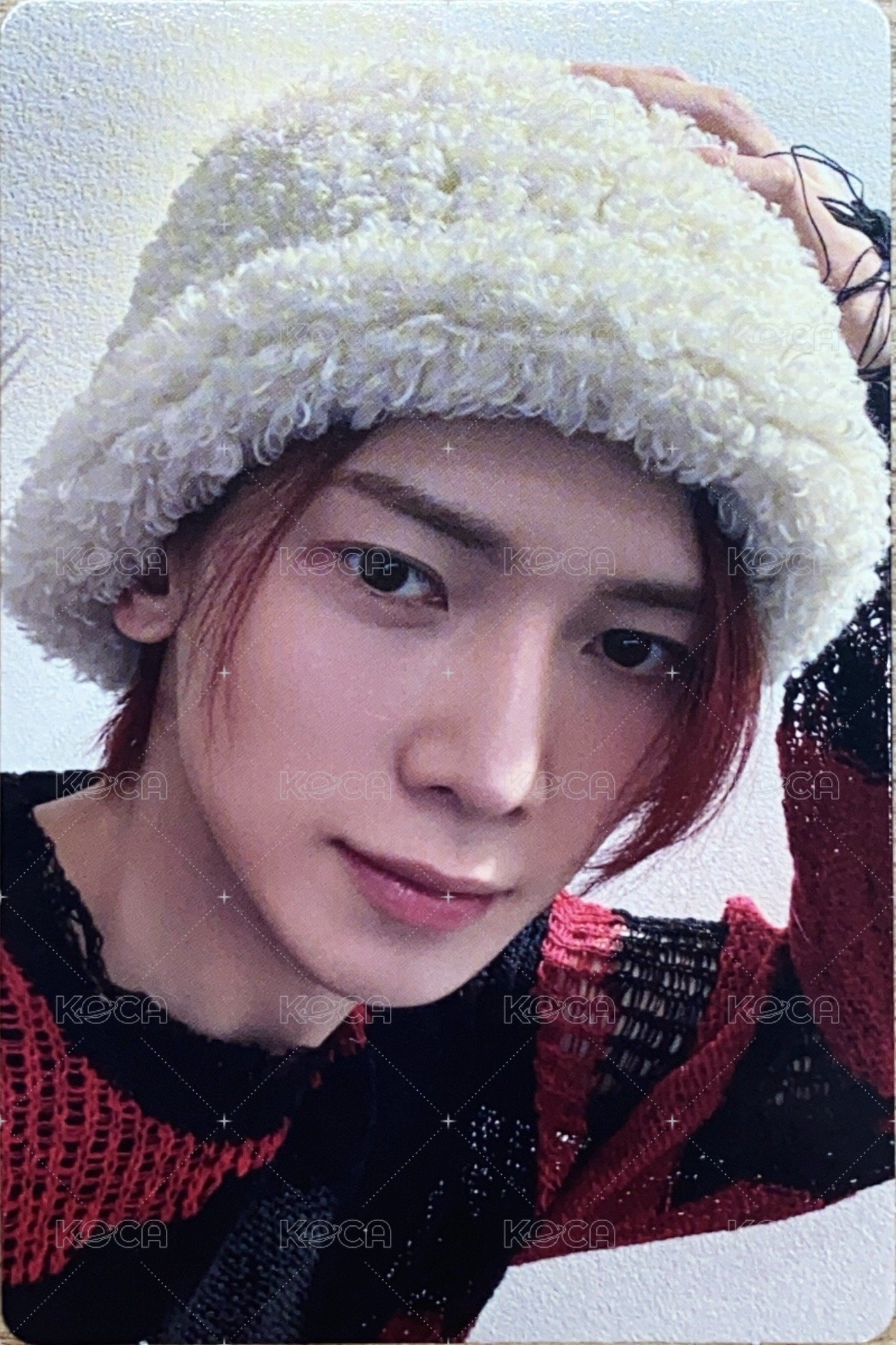 GOLDEN HOUR :  Part.3 In Your Fantasy 專輯卡 POCA RED ver. 正面