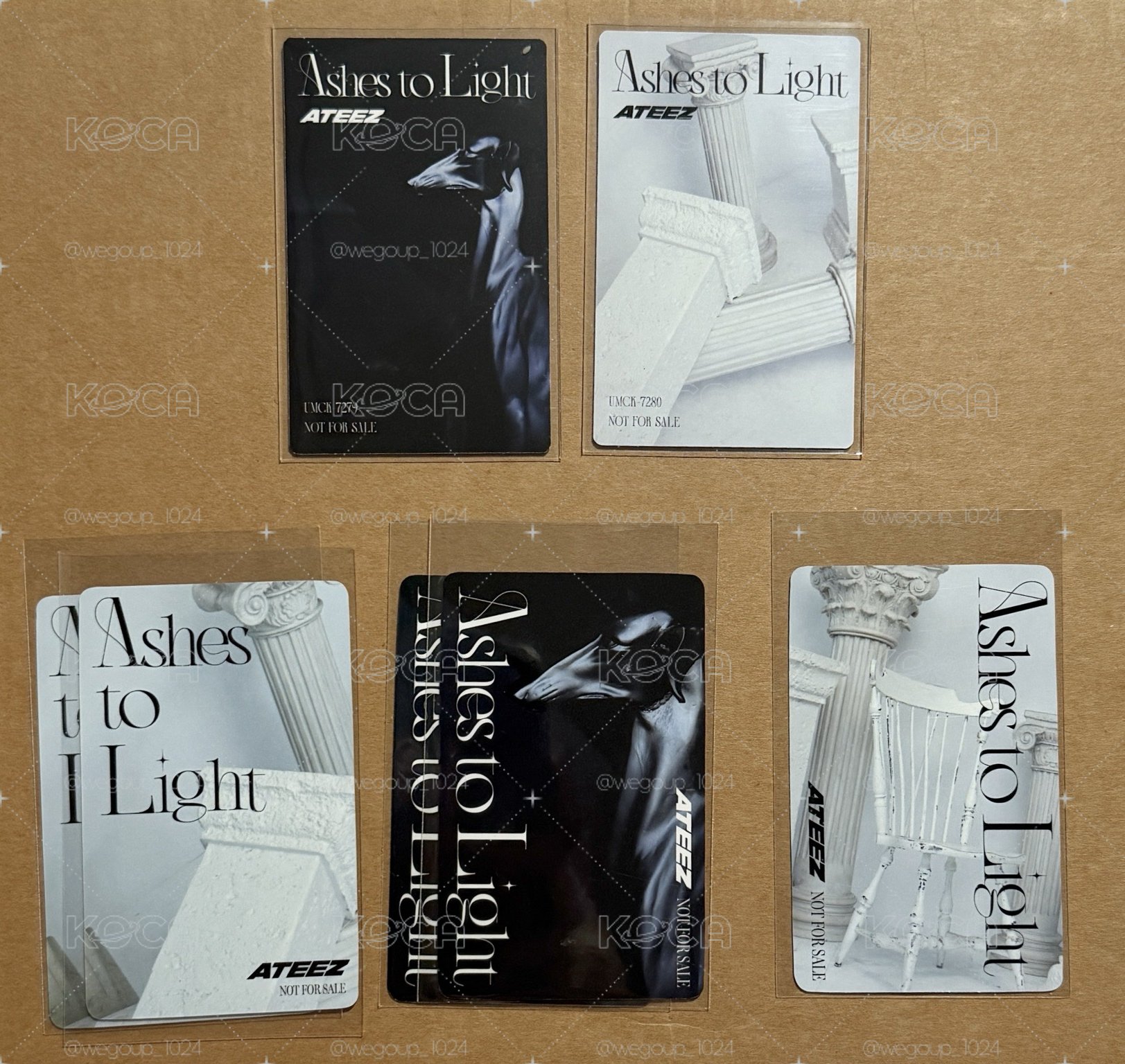 Ashes to Light 日專 特典卡/專卡 友榮