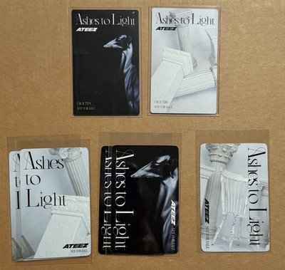 Ashes to Light 日專 特典卡/專卡 友榮