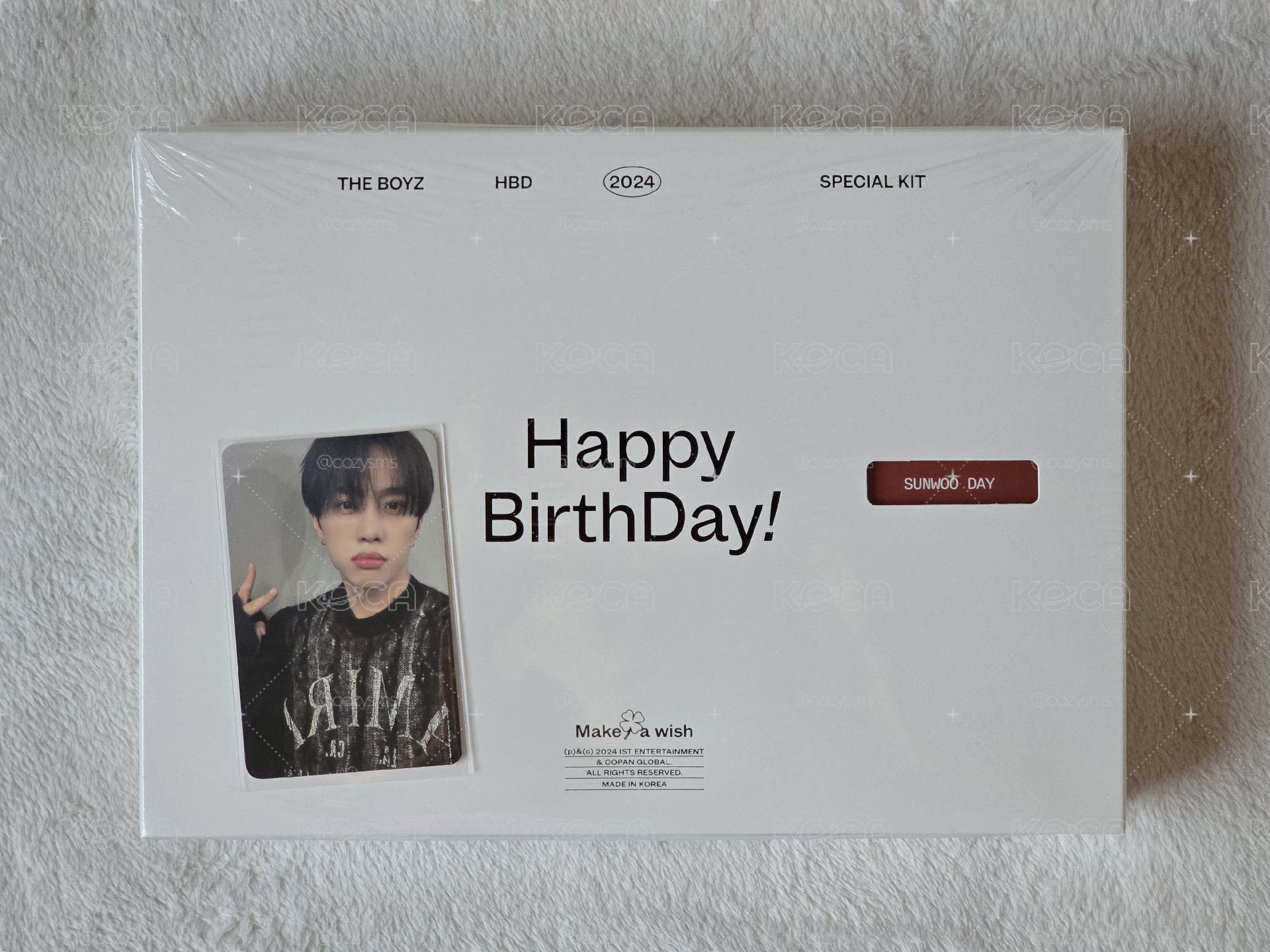 2024 THE BOYZ HBD SPECIAL KIT [SUNWOO DAY]