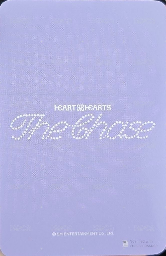 單一 wm 幸運卡  背面