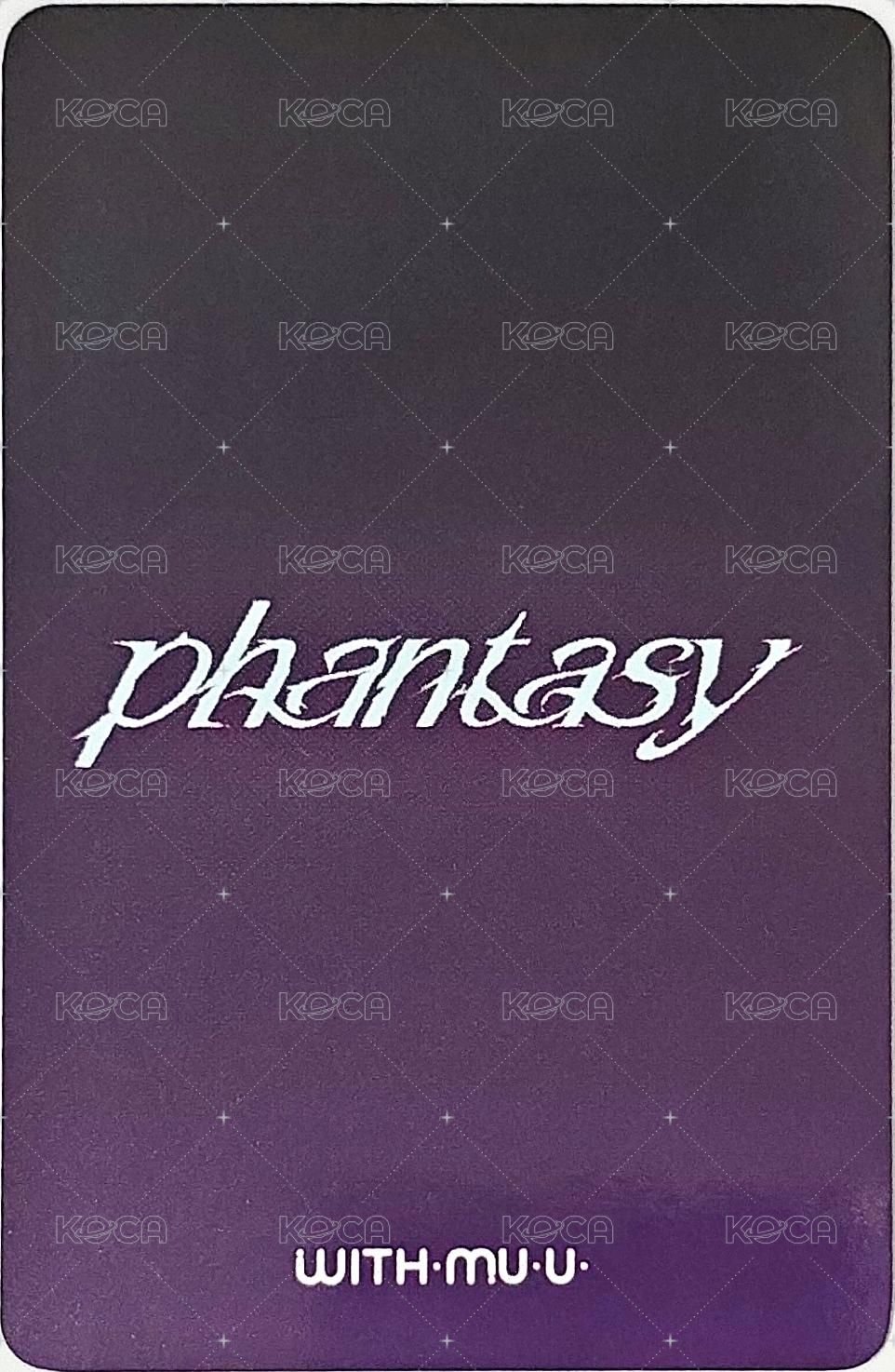 PHANTASY Pt.2 Sixth Sense wm 1.0 簽售卡 路邊撿到ver. 背面