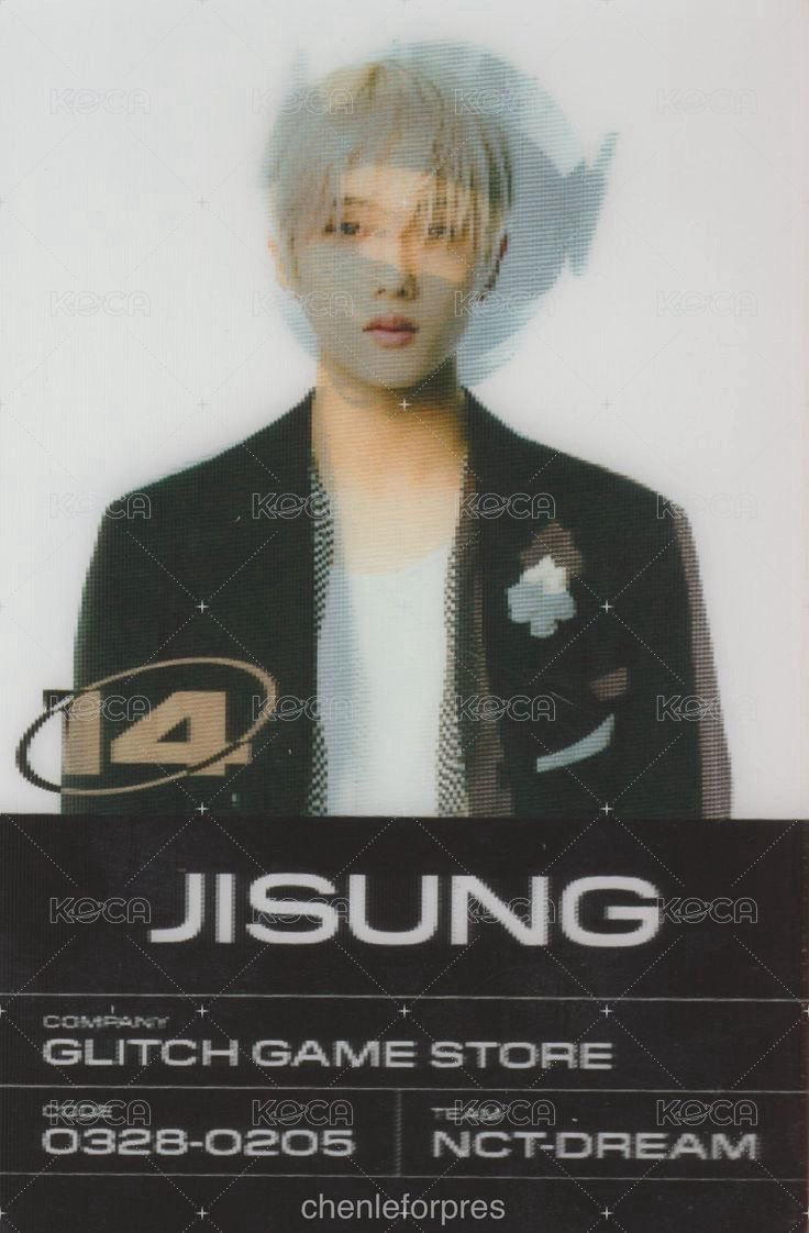 Glitch Mode 專輯卡 變化卡 Scartch ver 正面