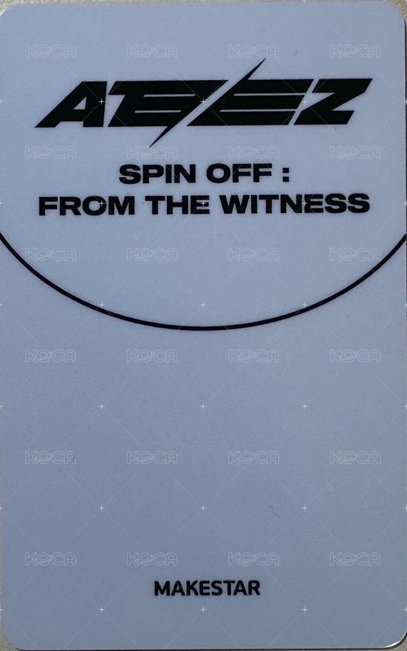 From the Witness ms 幸運卡 灰兔 ver. 背面