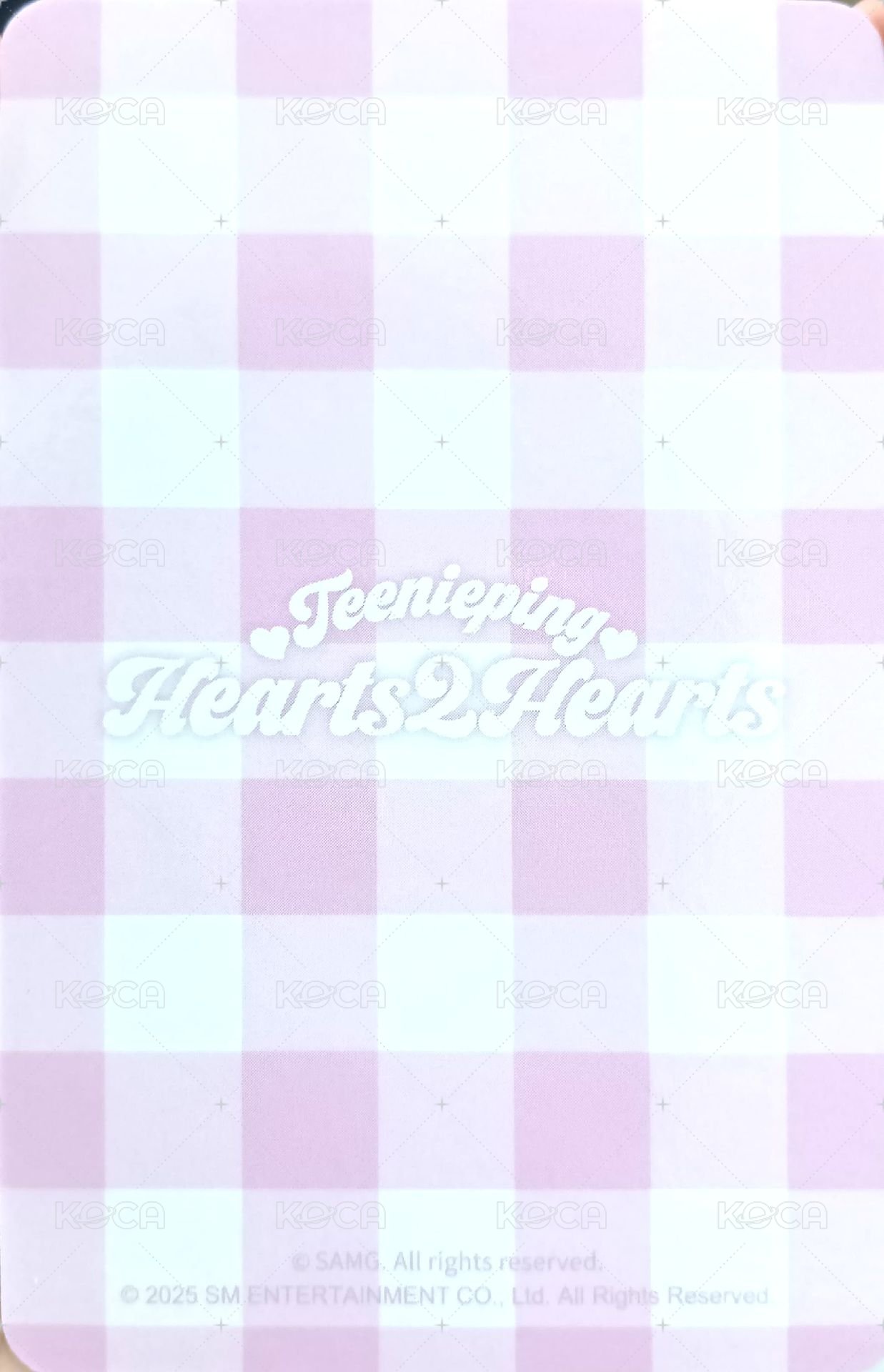 Teenieping聯名 隨機卡 官拍 背面