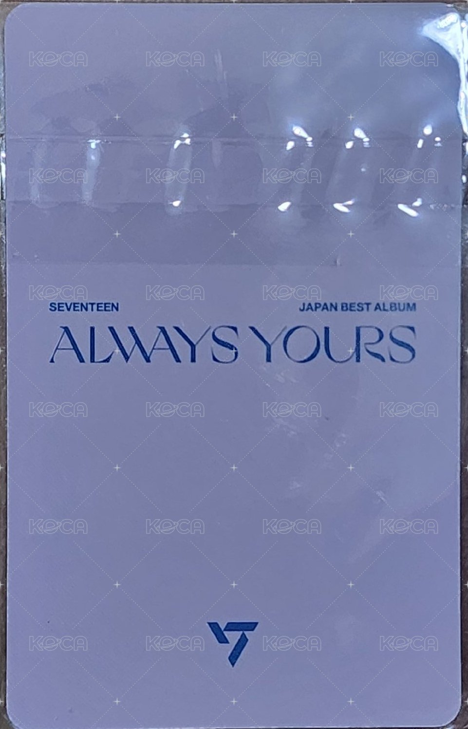 ALWAYS YOURS 日咖 特典卡  背面