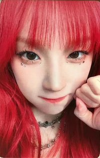 YUQ1 yzy 6.0 特典卡 紅髮豬包琦