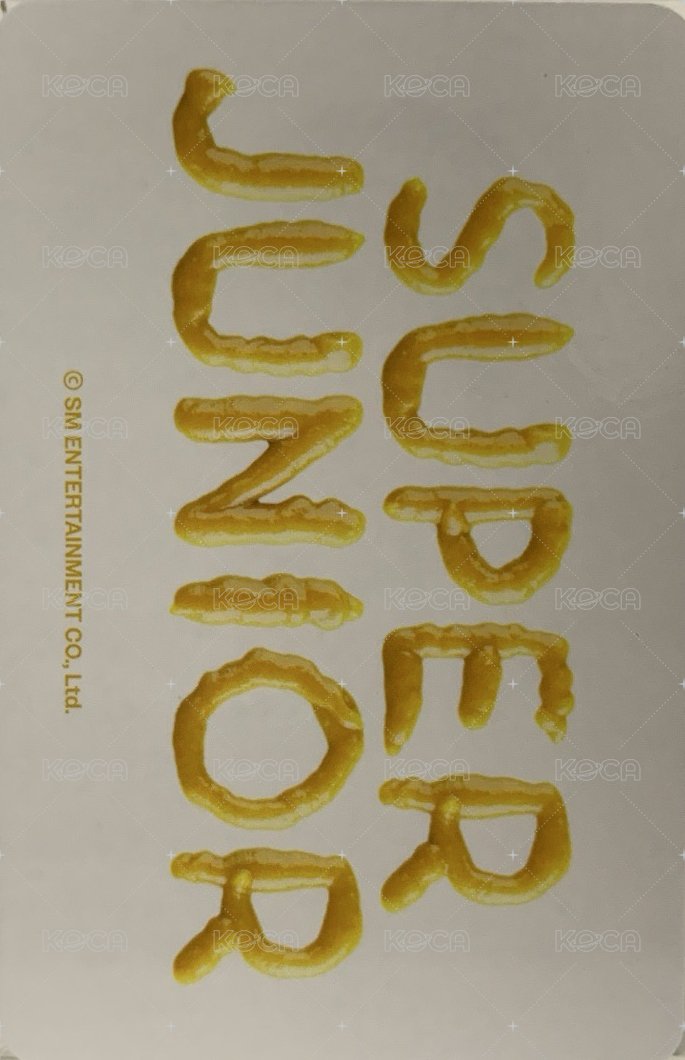 SJ MARKET 隨機卡  背面