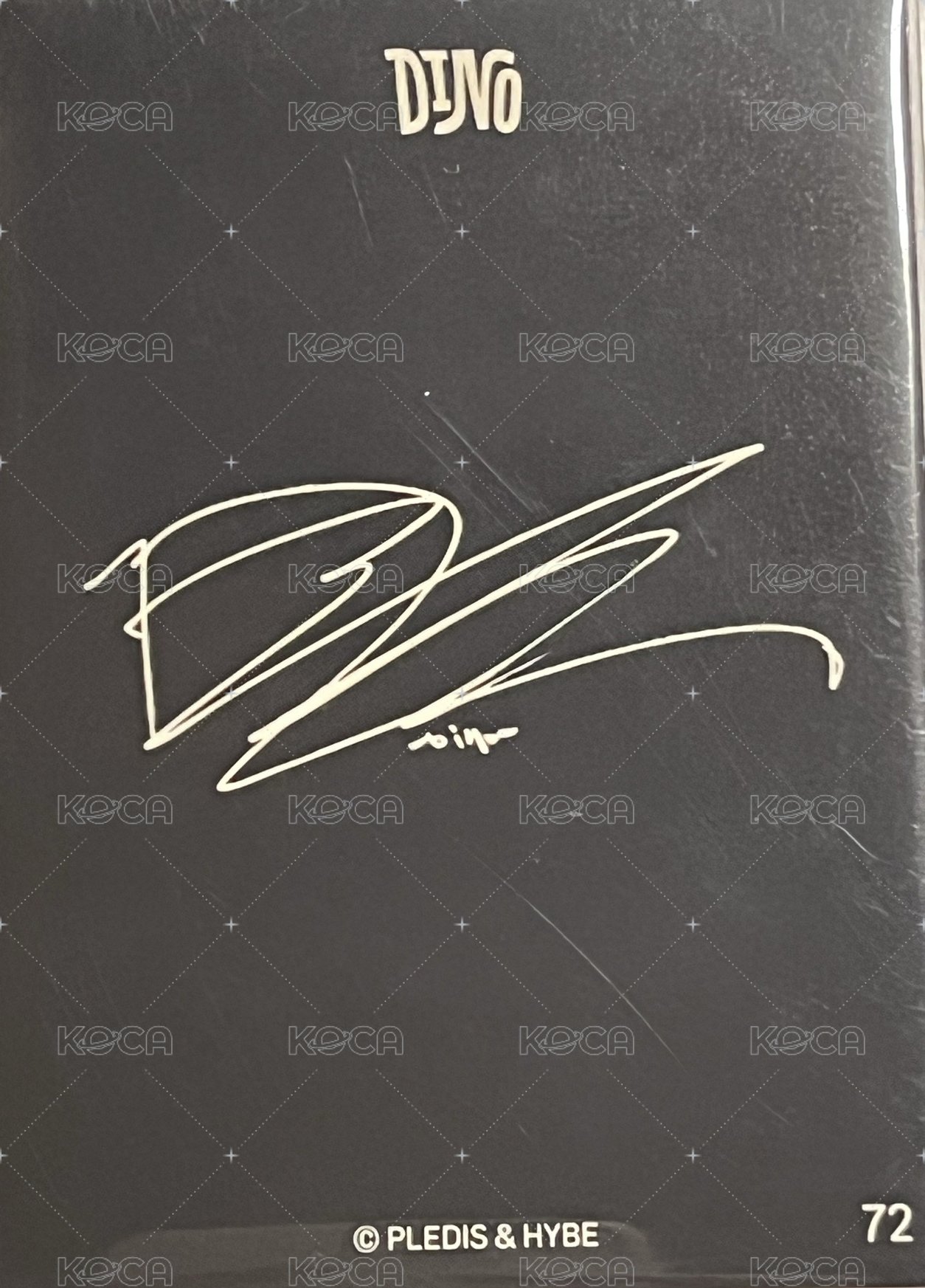 25‘FM｜HOLIDAY 隨機卡 燦25‘HOLIDAY隨機卡 背面