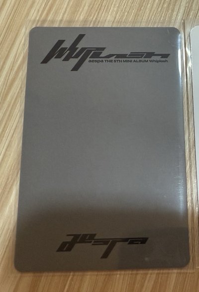 aespa whiplash smini 日專卡寧