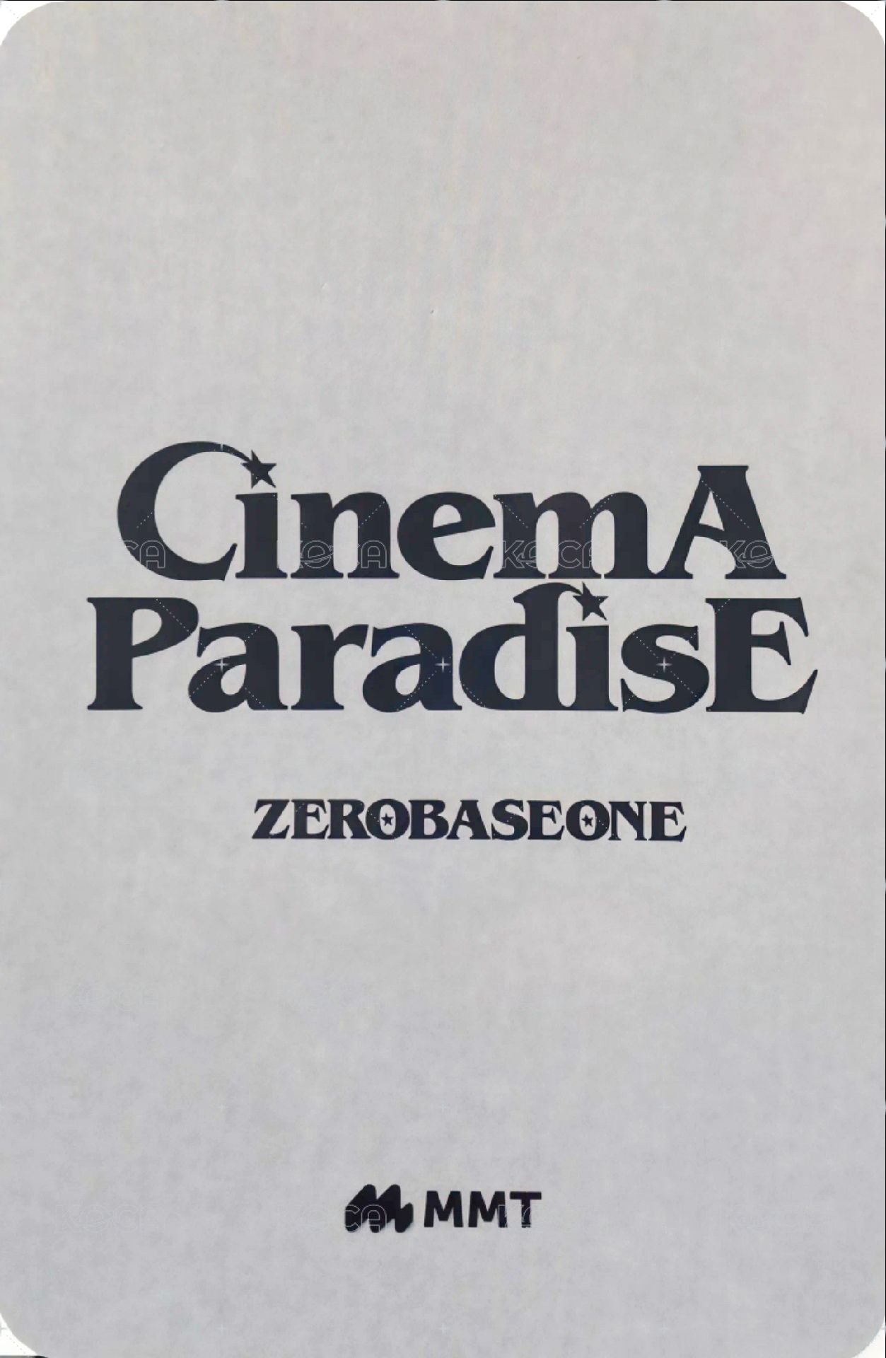 迷四 mmt 再版 特典卡 犄角 ver. 背面