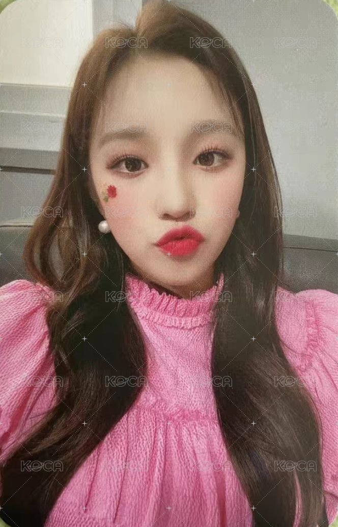 I BURN am 2.0 簽售卡 粉衣琦 正面