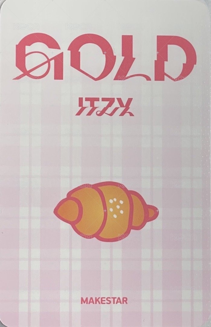 GOLD ms 台北 2.0 簽售卡 烘焙 背面