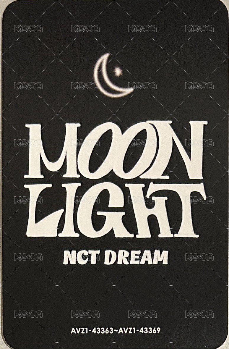 Moonlight 專輯卡 muddler ver 背面