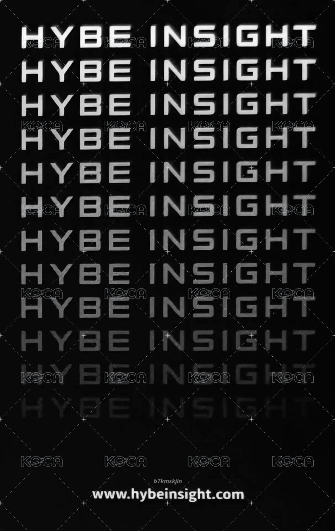 JITB wvs 電子專 幸運卡 Hybe Insight 背面