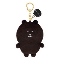 彩色熊 吊娃 深咖啡色