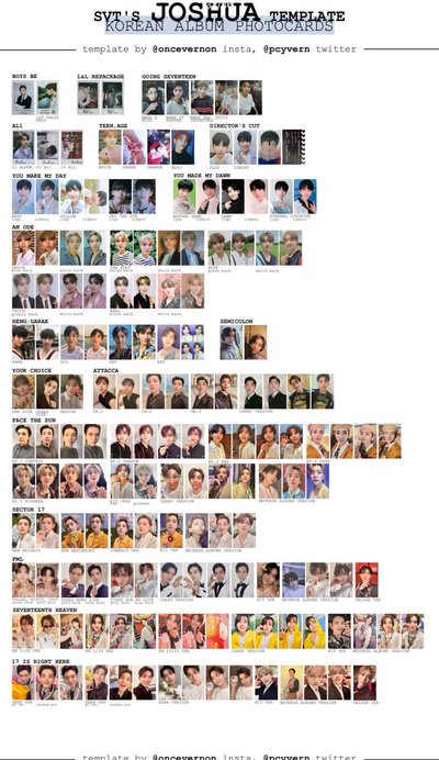 Seventeen 秀 特典/日專卡/電影卡/專卡/隨機卡