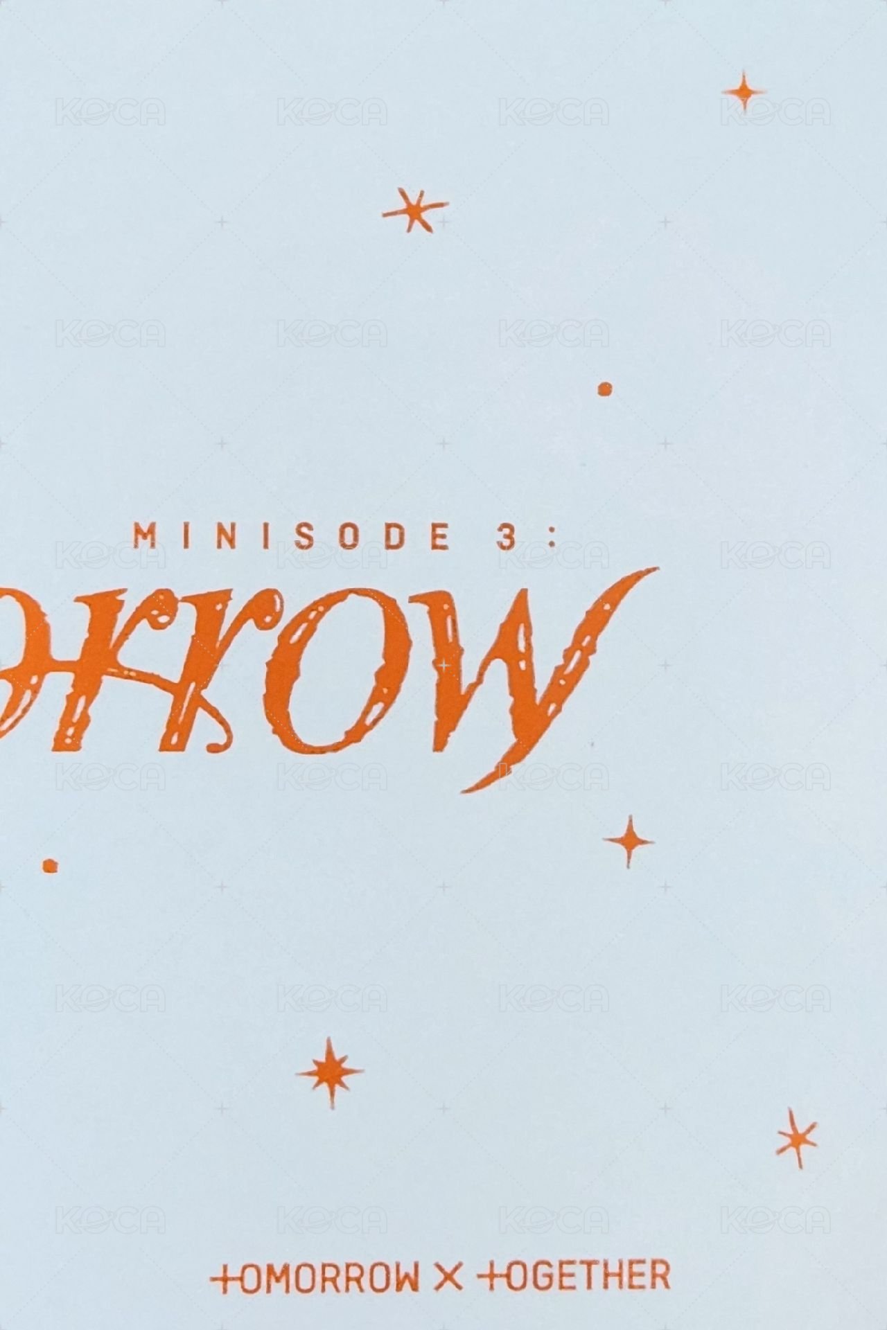 迷六 專輯卡 電子專B版 背面