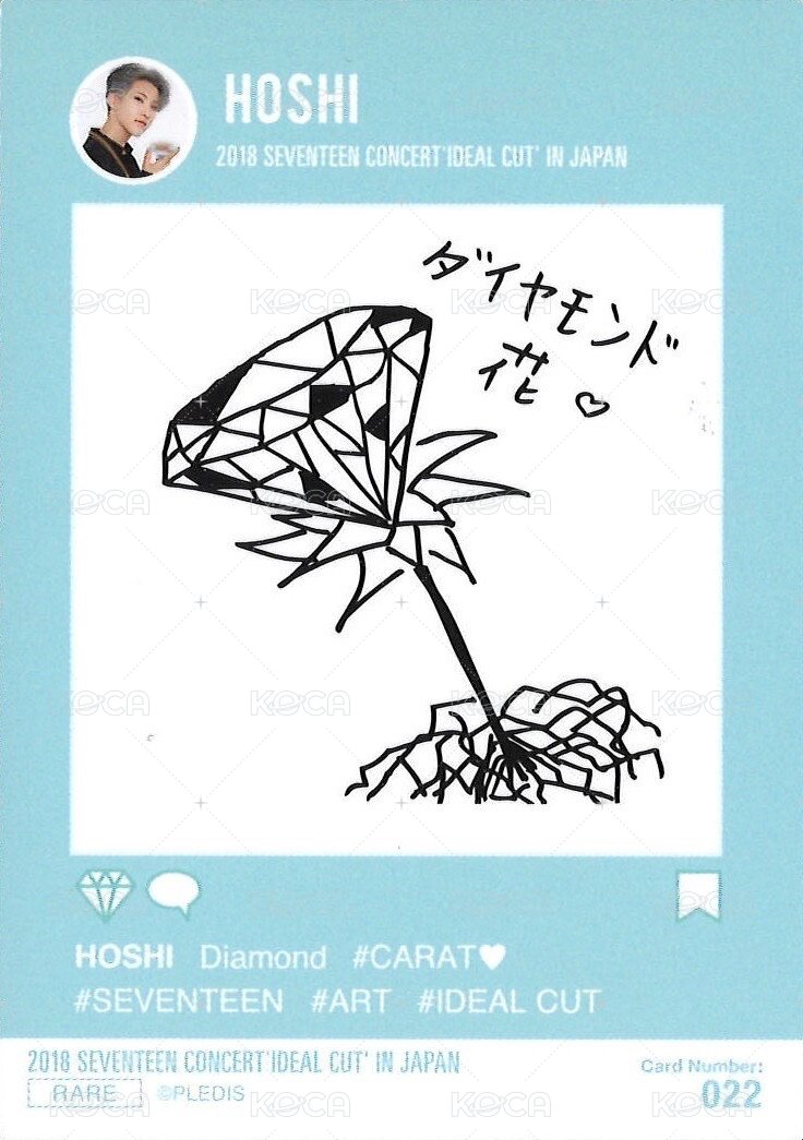 IDEAL CUT 隨機卡  背面