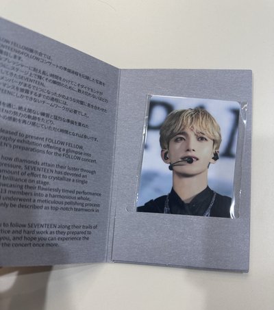 seventeen followfellow 日本前半入場特典 DK