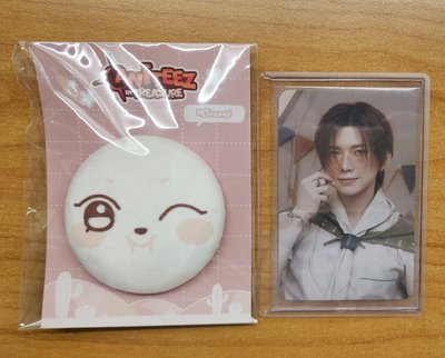 ATEEZ ANITEEZ 日本限定徽章含小卡 呂尚 傘 友榮 鍾浩