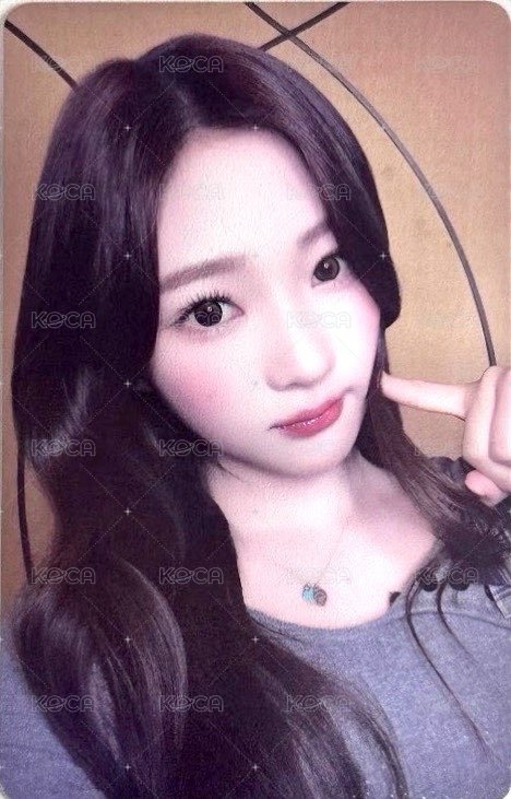 單一 kms v1 簽售卡 上海 正面