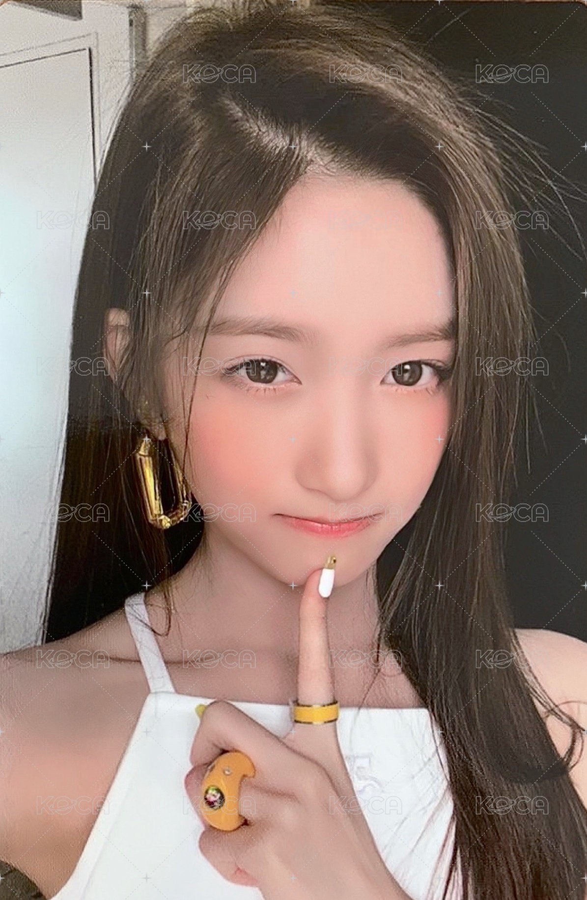 After LIKE k4 簽售卡  正面