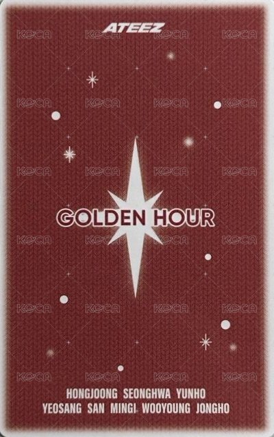 24' 歌謠大祝祭 入場卡 / 場限卡  背面