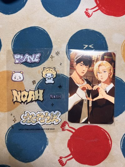 日專通常盤貼紙、🖤💜雙人卡