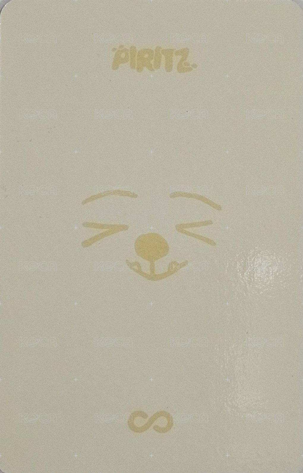 25 PIRITZ bstage 周邊卡 PHOTOCARD HOLDER KEYRING 背面