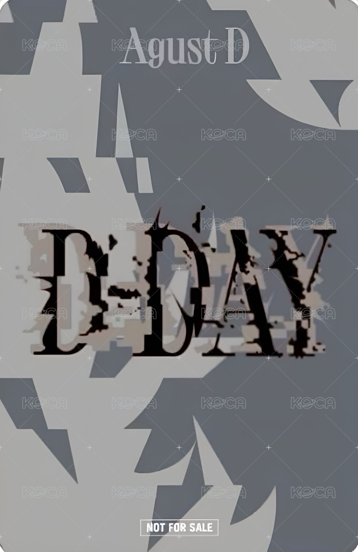 D-DAY sw 幸運卡  背面