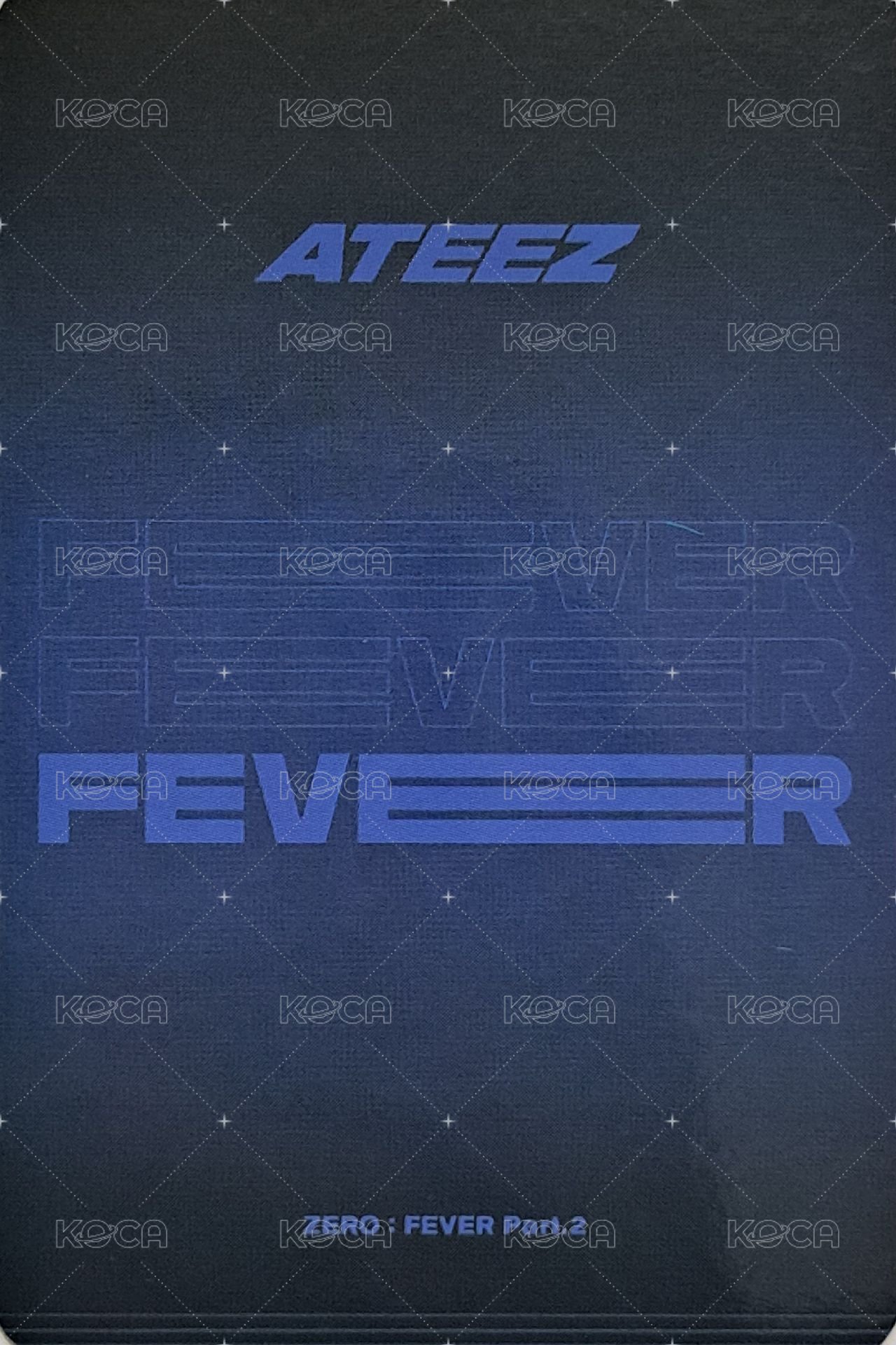 Fever pt.2 br 簽售卡  背面