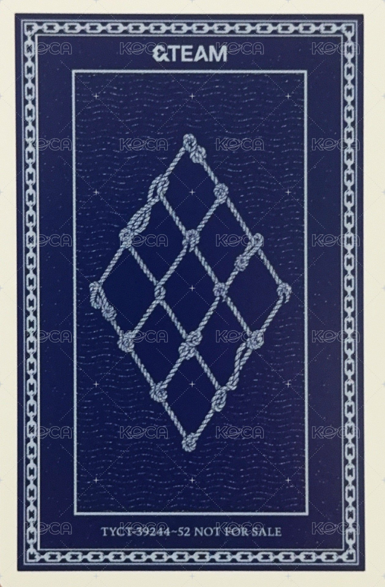 青嵐 (Aoarashi) 專輯卡 單封專卡D 背面