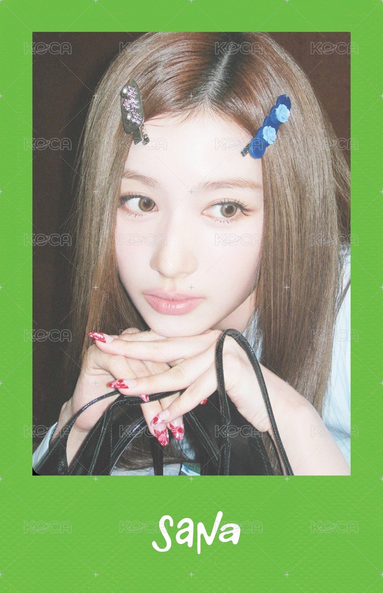 正規四 專輯卡 Polaroid ver. 綠版 固配 正面