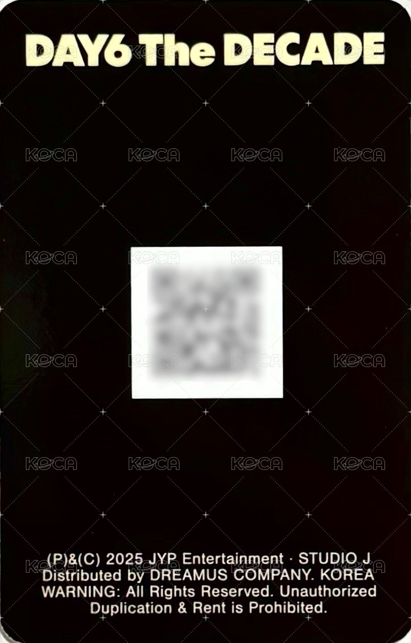 正四 Nemo專 專輯卡 QR卡 背面