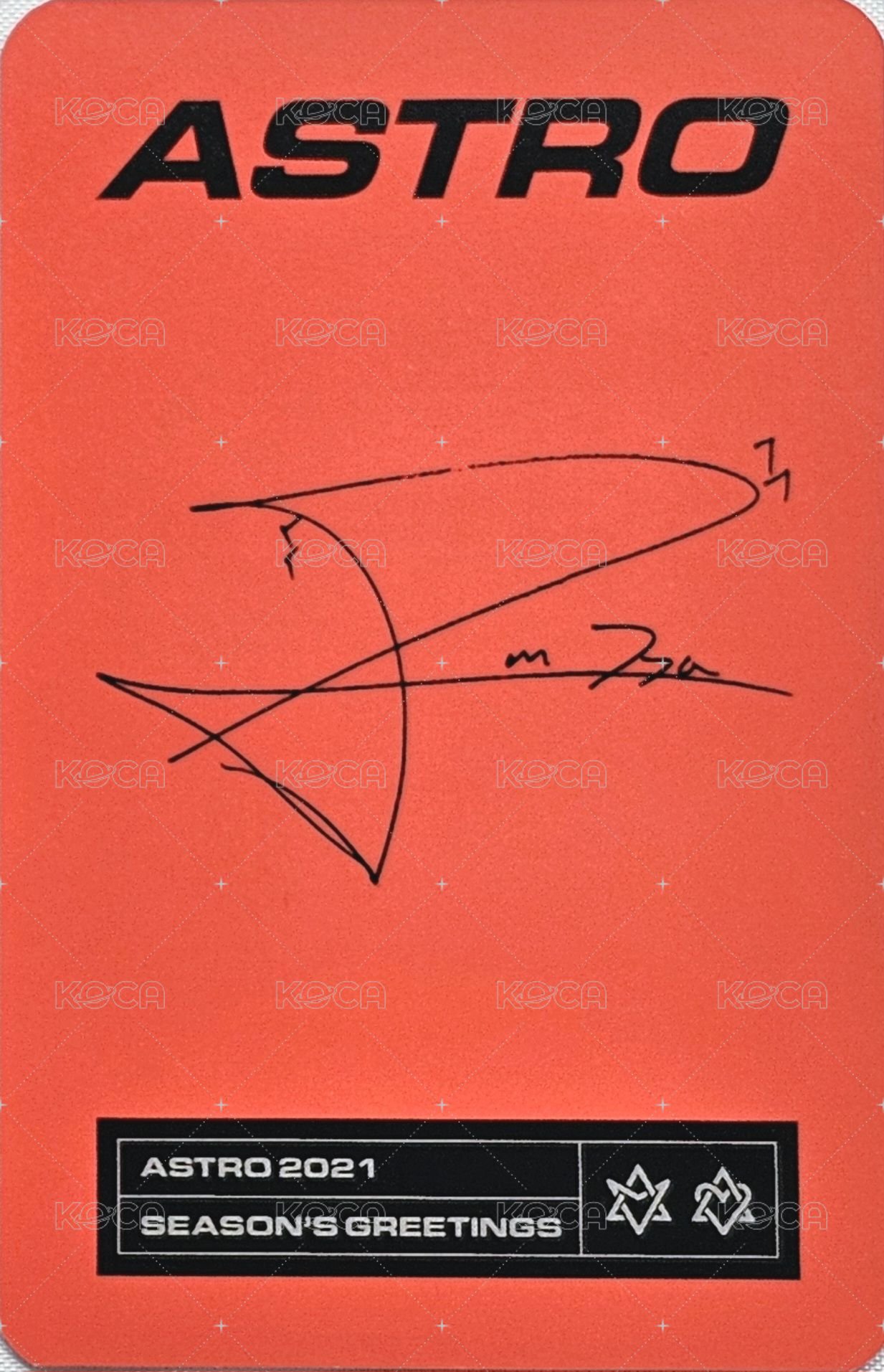 2021 SEASON’S GREETINGS 年曆卡  背面